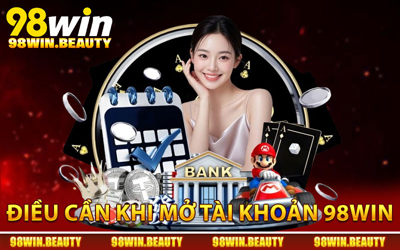 Những điều cần đáp ứng trước khi mở tài khoản 98Win